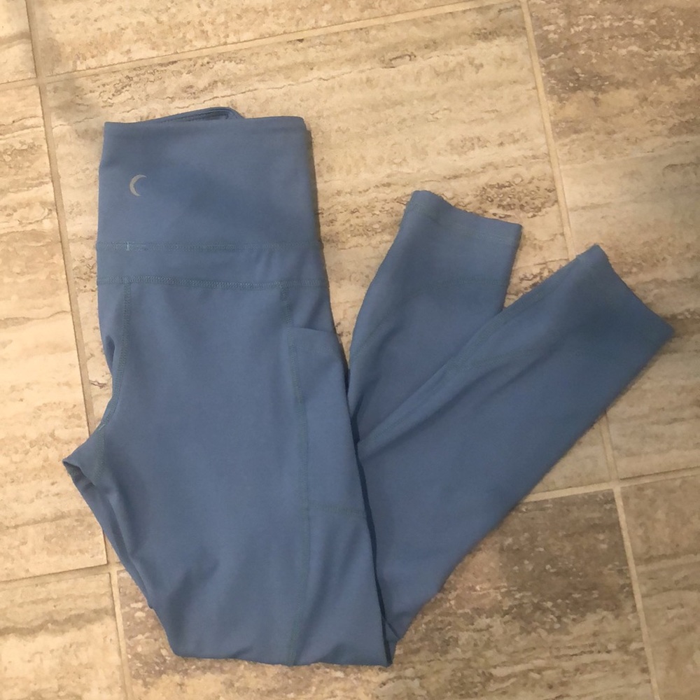 ZYIA Pocket Leggings Blue Size 4